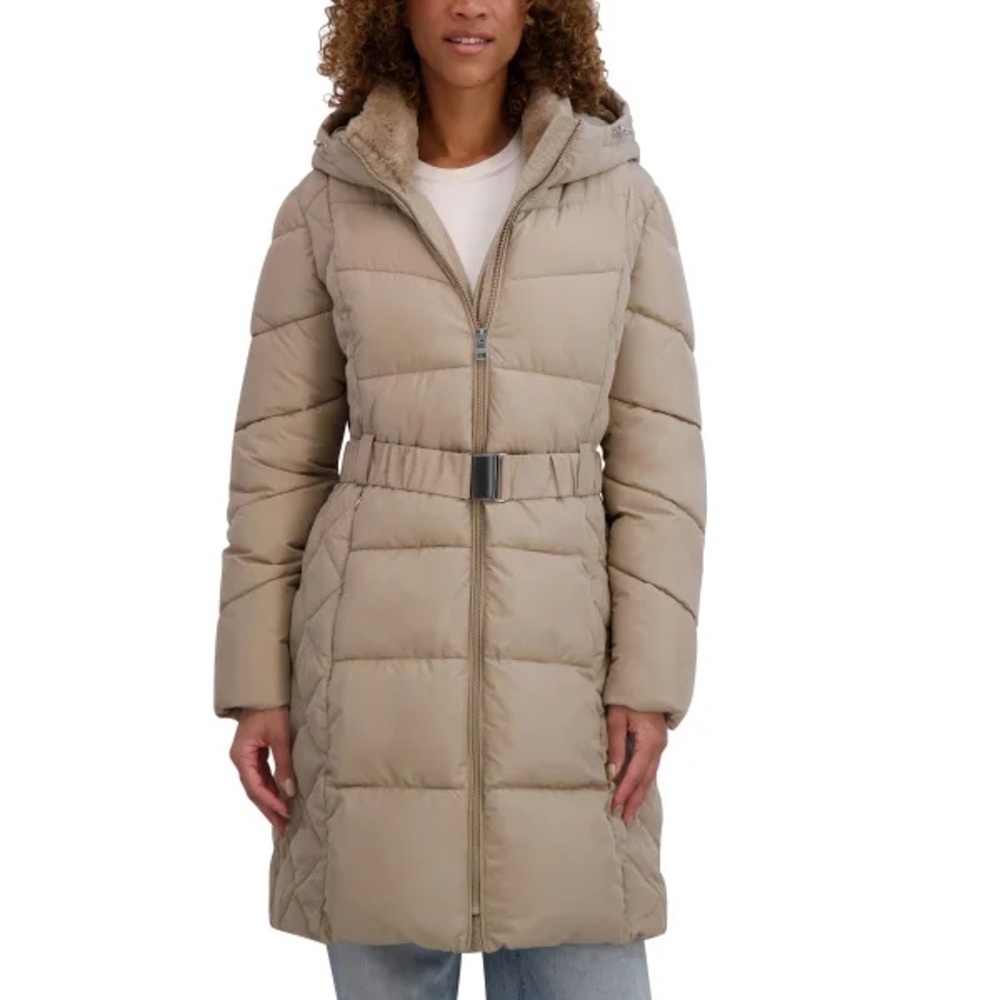 Andrew Marc - Women's Belted Long Winter Jacket